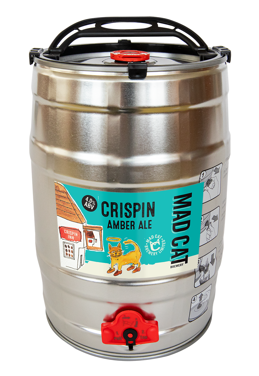 crispin amber minikeg trade