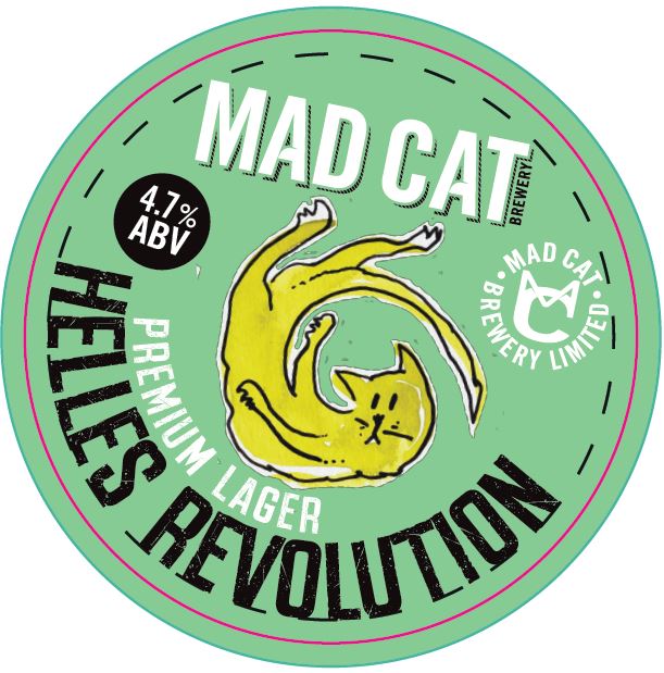 Helles Revolution Lager 4.7% 30 litre Keg (Sankey fitting)
