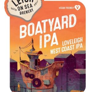 Leigh on Sea Brewery Boatyard IPA - 4.3%.  9gl cask