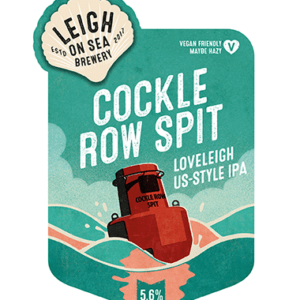 Leigh on Sea Brewery Cockle Row Spit - 5.4%.  9gl cask