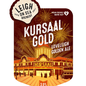 Leigh on Sea Brewery Kursaal Gold - 3.9%.  9gl cask