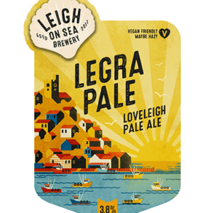 Leigh on Sea Brewery Legra Pale - 3.8%.  9gl cask