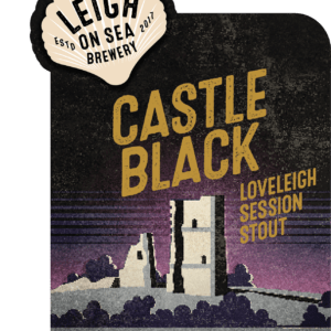 Leigh on Sea Brewery Castle Black Session Stout - 3.9%.  9gl cask